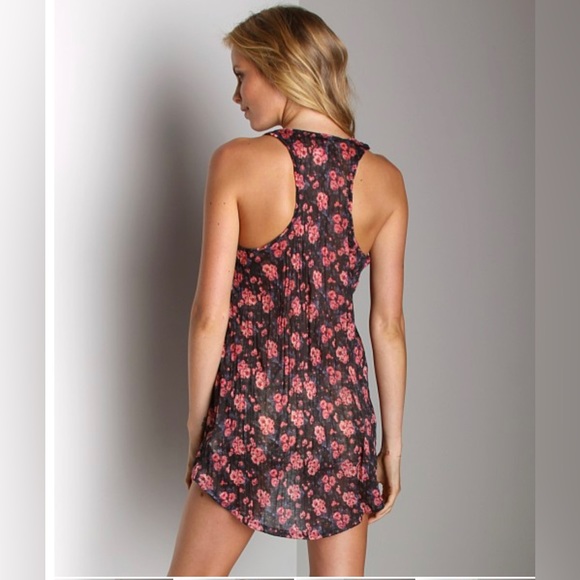 FREE PEOPLE Floral Tunic Size: M - Picture 3 of 9